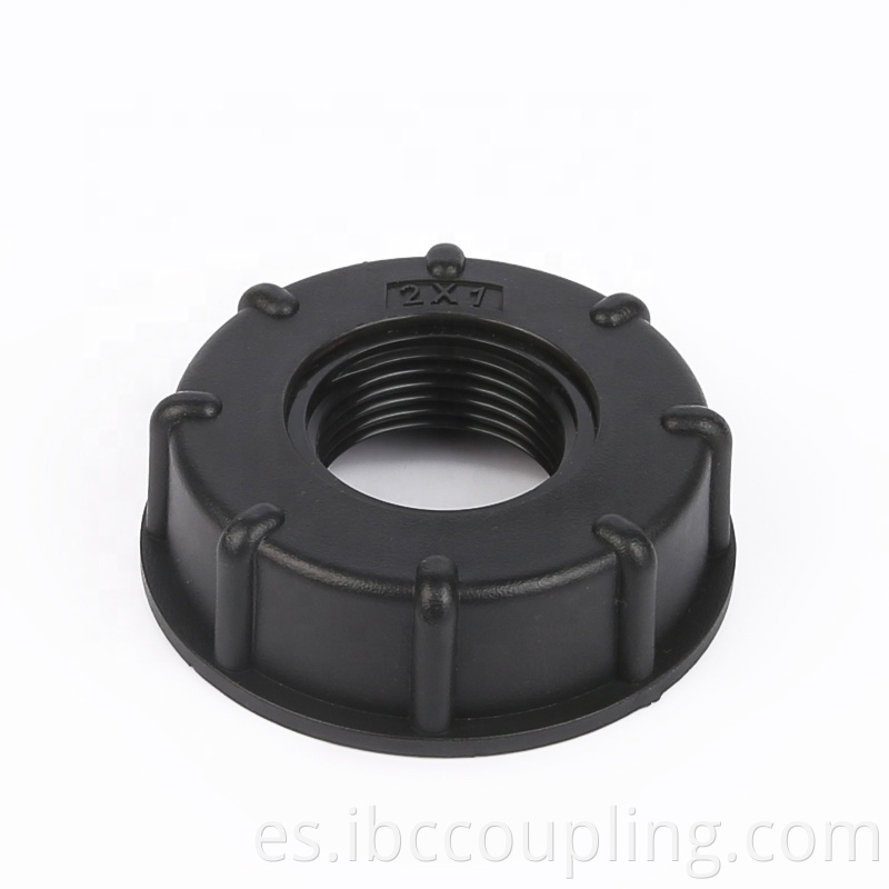 Adaptador de tanque IBC DN50 2 pulgadas Femenina giratoria de 3/4 de pulgada